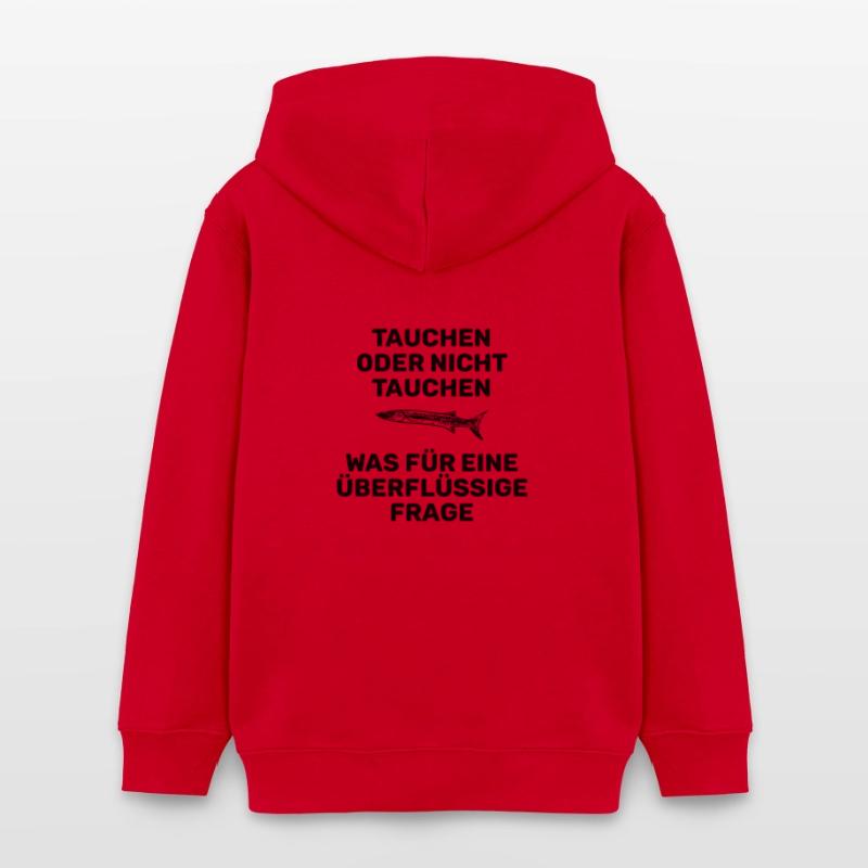 TAUCHEN ODER NICHT TAUCHEN Teenager Organic Hoodie Mini Cruiser von Stanley/Stella