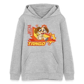 Mecha Builders Mecha Tango - Teens Organic Hoodie by Stanley/Stella - heather grey - Front - AI Model Teenager Female light (150cm)