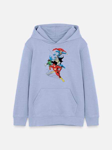 DC Comics Originals Gruppe - Teenager Organic Hoodie Mini Cruiser von Stanley/Stella - Sky