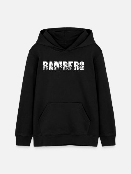 Bamberg - Teenager Organic Hoodie Mini Cruiser von Stanley/Stella - Schwarz