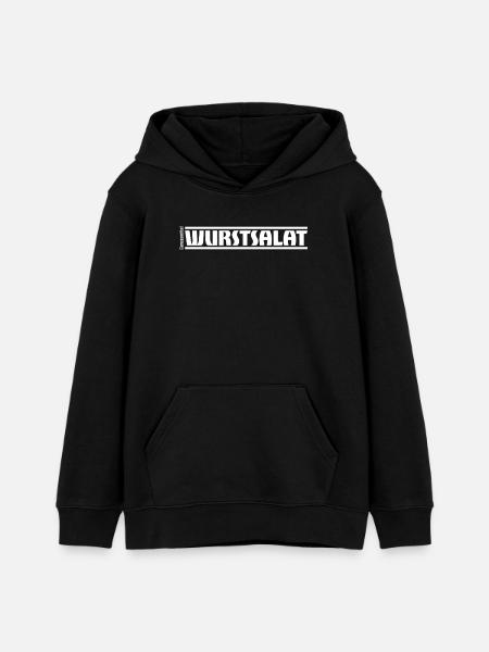 „Genussmittel“ Serie | Wurstsalat - Teenager Organic Hoodie Mini Cruiser von Stanley/Stella - Schwarz