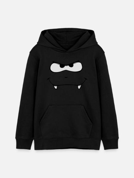 Monster - Teenager Organic Hoodie Mini Cruiser von Stanley/Stella - Schwarz
