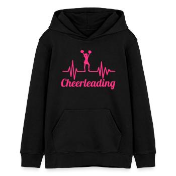 Cheerleading - Teenager Organic Hoodie Mini Cruiser von Stanley/Stella - Schwarz - Vorne - AI Model Teenager Male light (155cm)