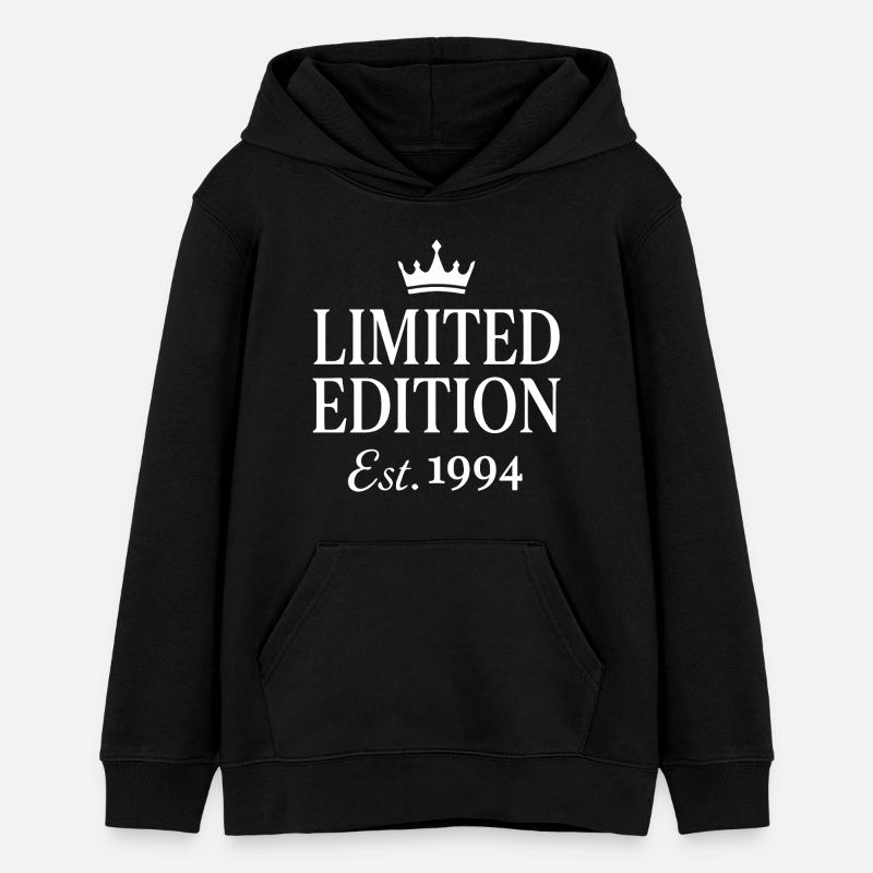 Édition limitée Est. 1994 - Sweat à capuche ado bio Stanley/Stella - noir