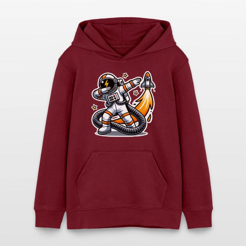 Drôle Dabbing astronaute conception spatiale Sweat à capuche ado bio Stanley/Stella