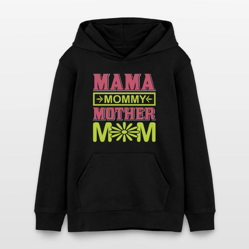 Maman Maman Maman Mignonne chemise cadeau de maternité Sweat à capuche ado bio Stanley/Stella