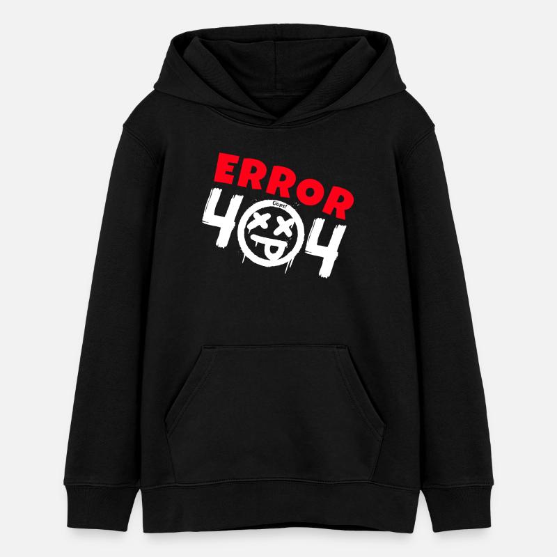 Erreur 404 introuvable - Sweat à capuche ado bio Stanley/Stella - noir