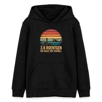 Sicherheitsteam Tschernobyl – Lustiges Tschernobyl - Teenager Organic Hoodie Mini Cruiser von Stanley/Stella - Schwarz - Vorne - AI Model Teenager Male light (155cm)