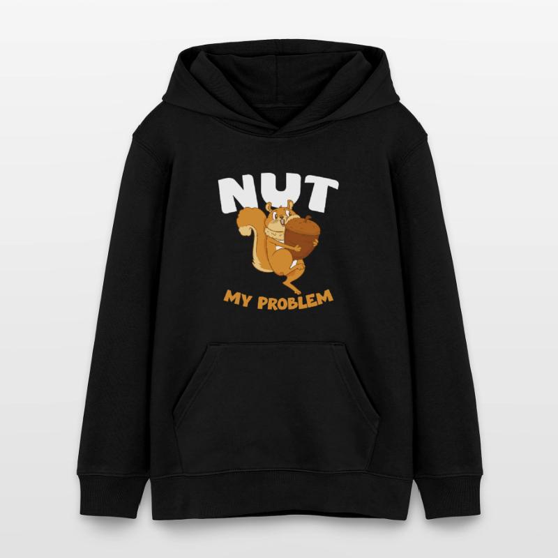 NUT MY PROBLEM Eichhörnchen Teenager Organic Hoodie Mini Cruiser von Stanley/Stella