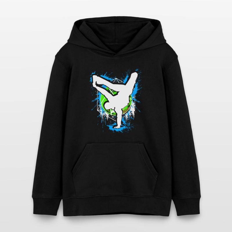 Breakdance - Breakdancer - Breakdancing - BBoy Sweat à capuche ado bio Stanley/Stella