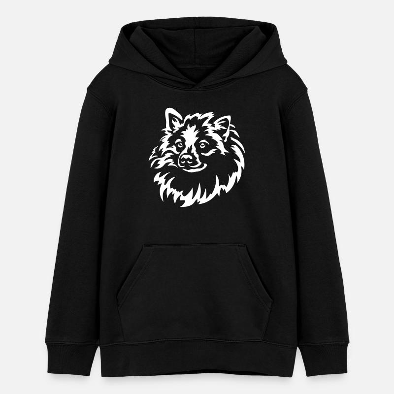 Tête pointue « Black Edition » - Sweat à capuche ado bio Stanley/Stella - noir