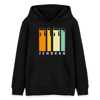 Yeshua Jude Jüdisch Judentum - Teenager Organic Hoodie Mini Cruiser von Stanley/Stella - Schwarz - Vorne - AI Model Teenager Male light (155cm)