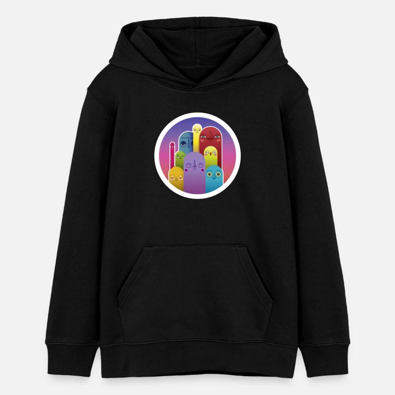 ATMOgroup - Sweat à capuche ado bio Stanley/Stella - noir
