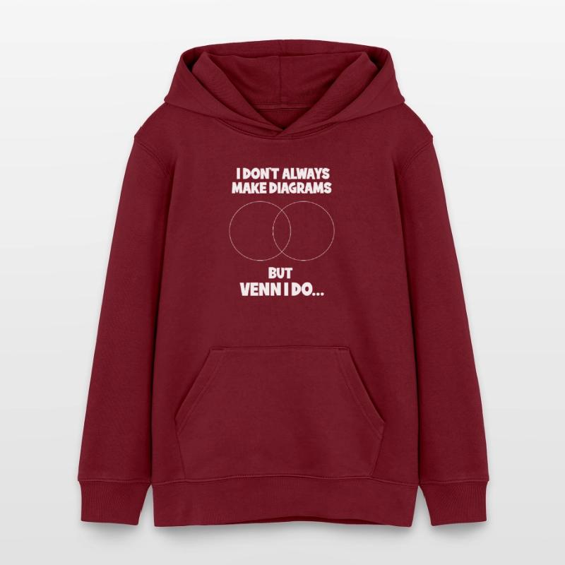 Math Math Math Professeur de mathématiques Mathématicien Sweat à capuche ado bio Stanley/Stella