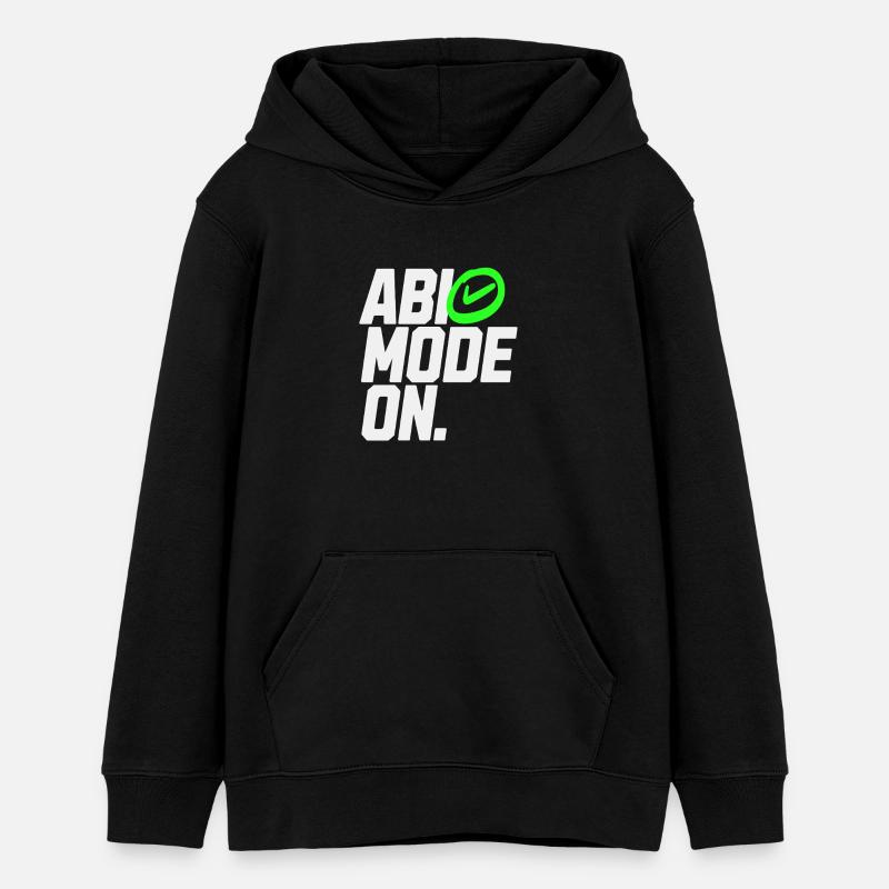 MODE ABI ACTIVÉ - Sweat à capuche ado bio Stanley/Stella - noir