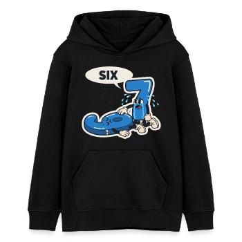67 Six Seven Meme Weihnachten Italian meme - Teenager Organic Hoodie Mini Cruiser von Stanley/Stella - Schwarz - Vorne - AI Model Teenager Male light (155cm)