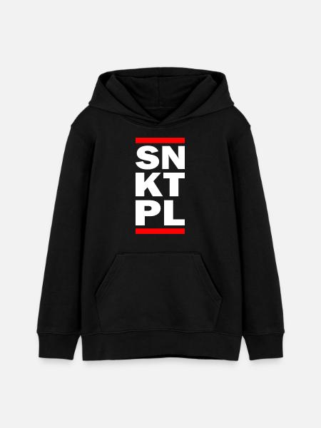 SNKTPL - Teenager Organic Hoodie Mini Cruiser von Stanley/Stella - Schwarz