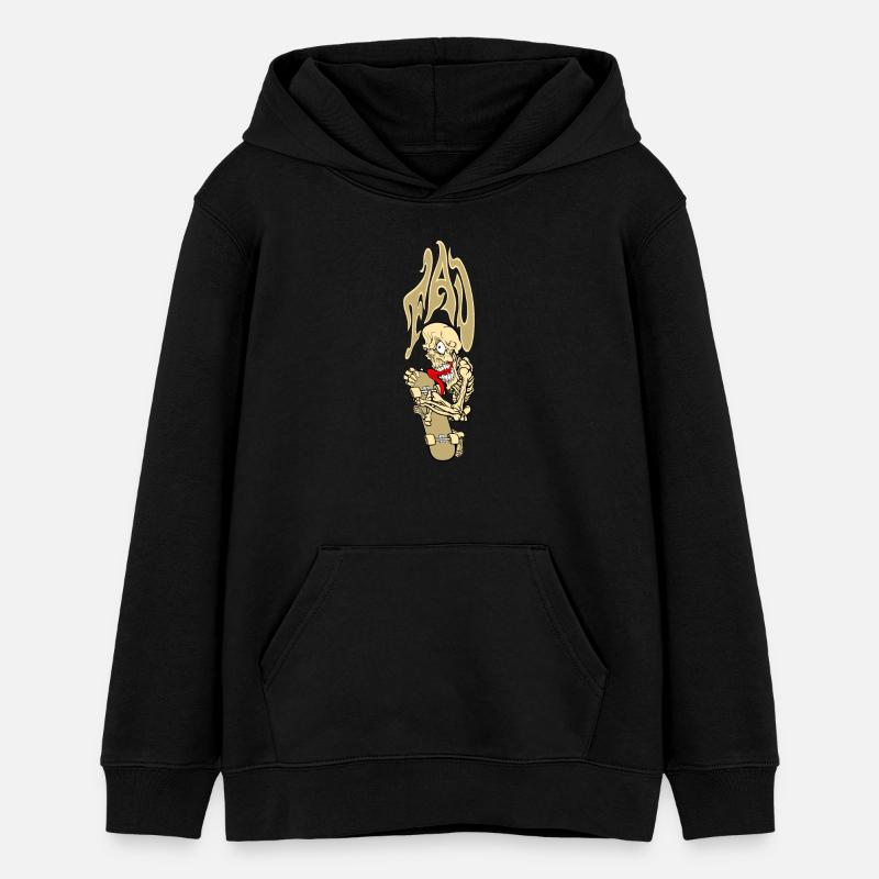 Célèbre après la mort - Sweat à capuche ado bio Stanley/Stella - noir
