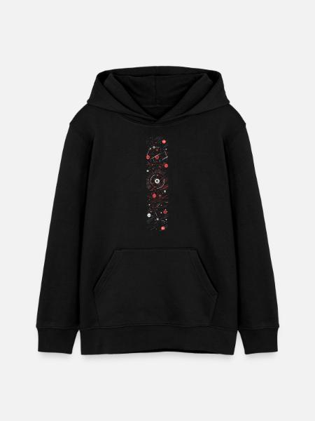 UTM 2024 Edition - Teenager Organic Hoodie Mini Cruiser von Stanley/Stella - Schwarz