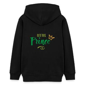 little prince - Teenager Organic Hoodie Mini Cruiser von Stanley/Stella - Schwarz - Hinten - AI Model Teenager Male light (155cm)