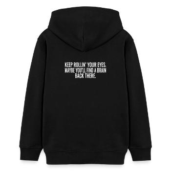 lustige Sprüche - Teenager Organic Hoodie Mini Cruiser von Stanley/Stella - Schwarz - Hinten - AI Model Teenager Male light (155cm)