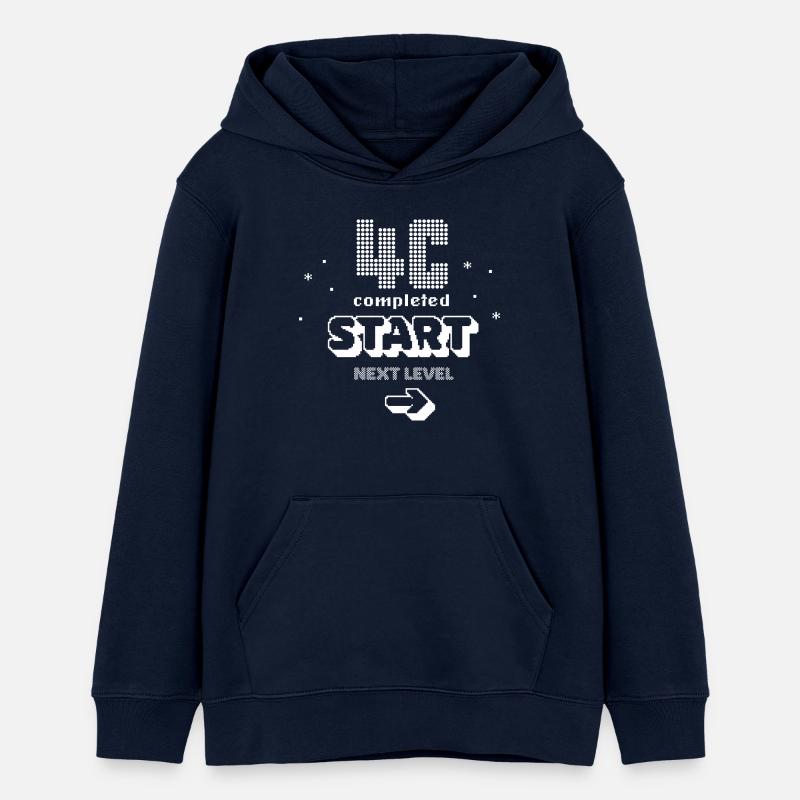 Graduating class 4c - Teens Organic Hoodie by Stanley/Stella - navy
