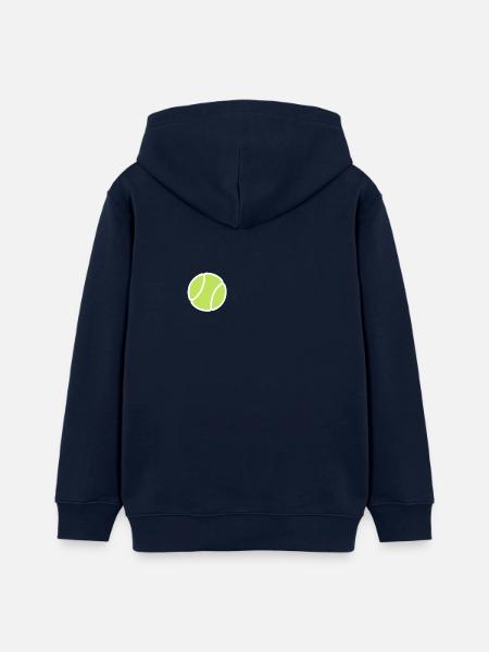 Tennis - Teenager Organic Hoodie Mini Cruiser von Stanley/Stella - Navy
