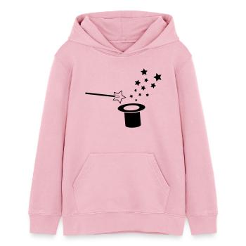 magical - Teenager Organic Hoodie Mini Cruiser von Stanley/Stella - Hellrosa - Vorne - AI Model Teenager Female dark (150cm)