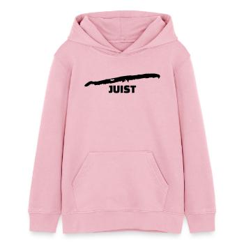 Juist - Teenager Organic Hoodie Mini Cruiser von Stanley/Stella - Hellrosa - Vorne - AI Model Teenager Female dark (150cm)