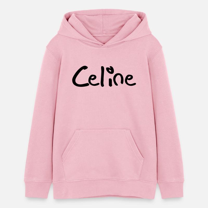 celine - Sweat à capuche ado bio Stanley/Stella - rose pâle
