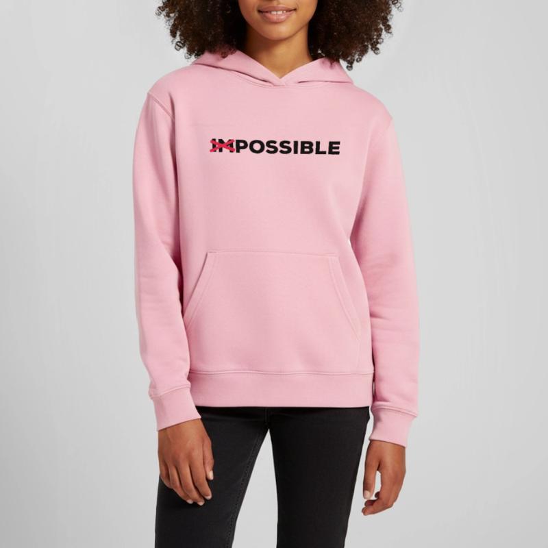 Possible possible feasible solution Teens Organic Hoodie by Stanley/Stella