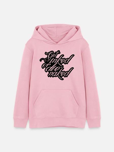 tattoo - Teenager Organic Hoodie Mini Cruiser von Stanley/Stella - Hellrosa