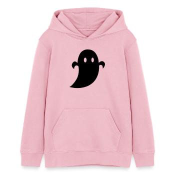 Fantôme - Sweat à capuche ado bio Stanley/Stella - rose pâle - Devant - AI Model Teenager Female dark (150cm)