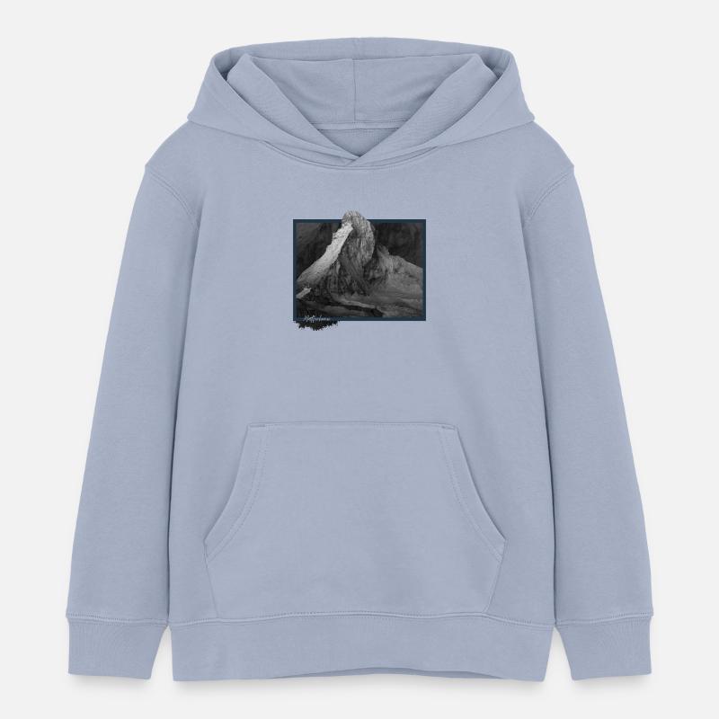 Cervin - Cervin - Sweat à capuche enfant bio Stanley/Stella - lavande-violet