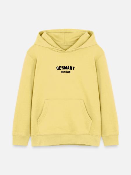 MEININGEN Germany - Kinder Organic Hoodie Mini Cruiser von Stanley/Stella - Gelb Viva 