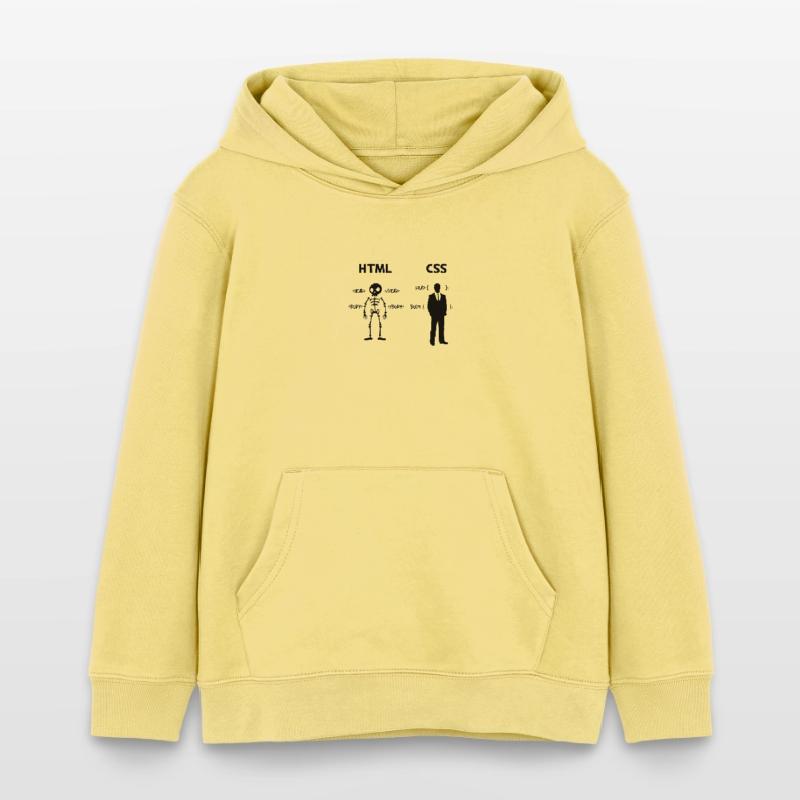 Developer Programmer Coden Css Scripting Code Kids Organic Hoodie by Stanley/Stella