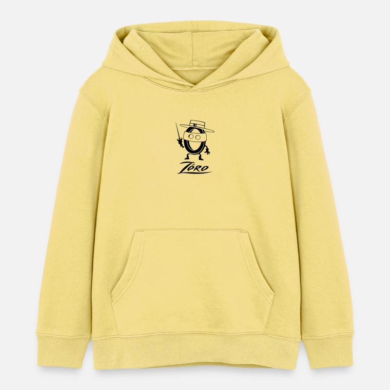 Super Null Flex - Kinder Organic Hoodie Mini Cruiser von Stanley/Stella - Gelb Viva