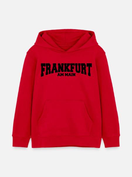 frankfurt am main - Kinder Organic Hoodie Mini Cruiser von Stanley/Stella - Rot