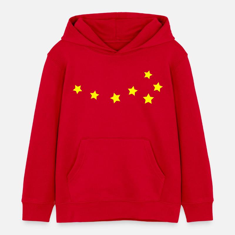 petit ours - Sweat à capuche enfant bio Stanley/Stella - rouge