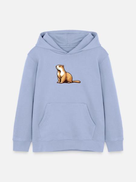 Murmeltier - Kinder Organic Hoodie Mini Cruiser von Stanley/Stella - Sky