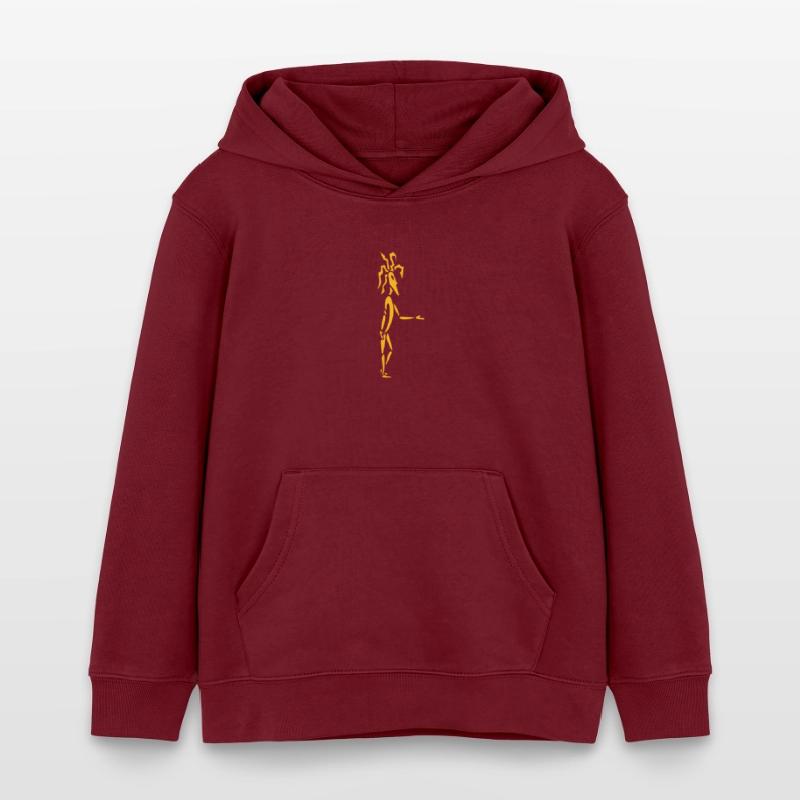 Mann mit Dreadlocks Kinder Organic Hoodie Mini Cruiser von Stanley/Stella