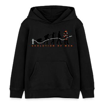 evolution_feuerwehrmann_032015_c_3c - Kinder Organic Hoodie Mini Cruiser von Stanley/Stella - Schwarz - Vorne - AI Model Kid Male (0cm)