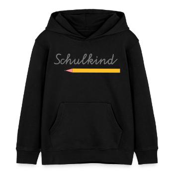 Schulkind - Kinder Organic Hoodie Mini Cruiser von Stanley/Stella - Schwarz - Vorne - AI Model Kid Male (0cm)