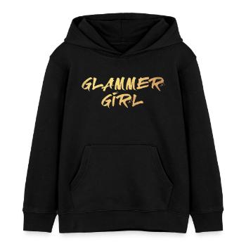 Glammer Girl Gold Luxus exklusiv Mädchen - Kinder Organic Hoodie Mini Cruiser von Stanley/Stella - Schwarz - Vorne - AI Model Kid Male (0cm)