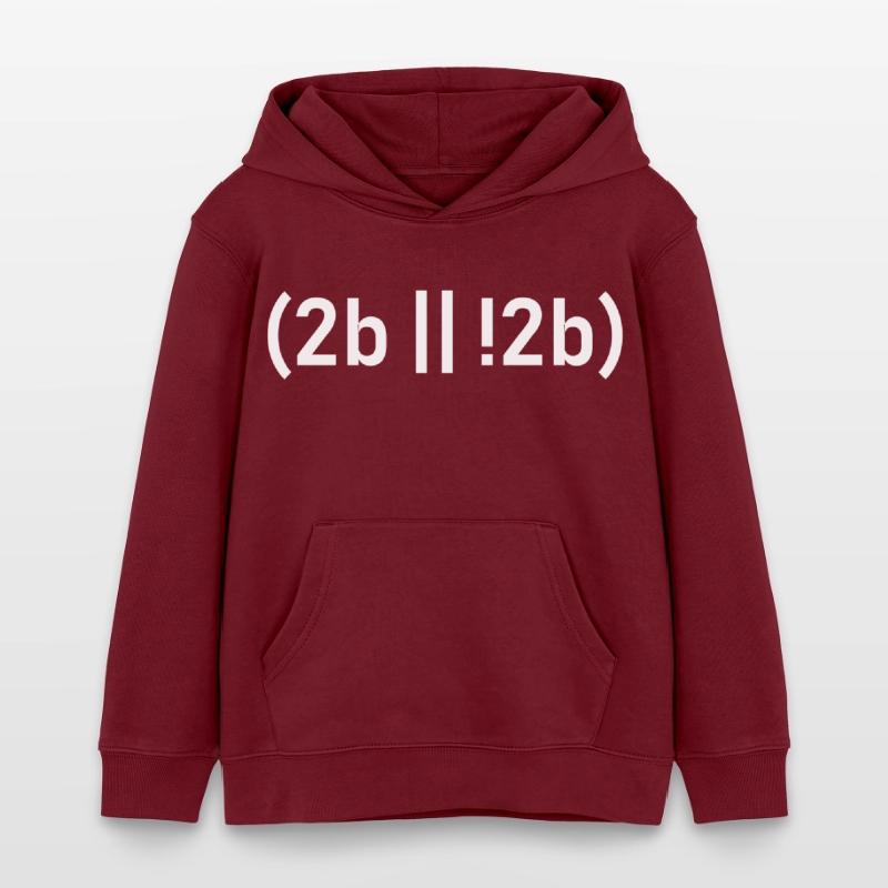 Programmeur Computer Nerd Internet Cadeau HTML Sweat à capuche enfant bio Stanley/Stella