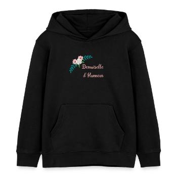 Brautjungfer - Bukolische Sammlung - Kinder Organic Hoodie Mini Cruiser von Stanley/Stella - Schwarz - Vorne - AI Model Kid Male (0cm)