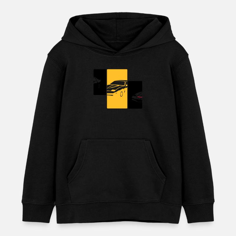 transam1 - Kinder Organic Hoodie Mini Cruiser von Stanley/Stella - Schwarz