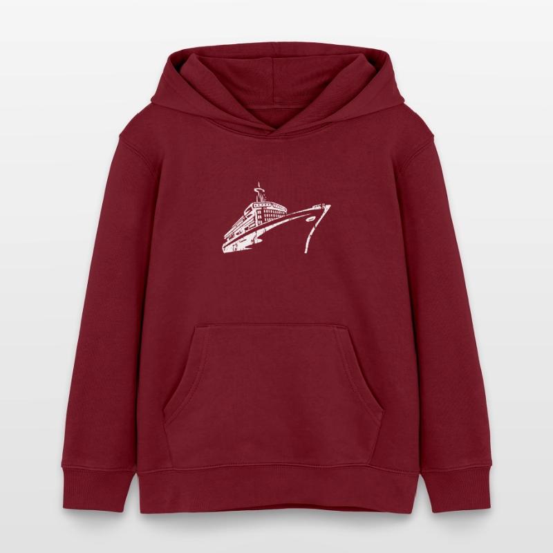 Krydstogtskib Krydstogtskib Luksus Stanley/Stella Mini Cruiser økologisk hoodie til børn