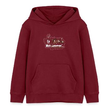 Tableau périodique - Sweat à capuche enfant bio Stanley/Stella - bordeaux - Devant - AI Model Kid Female (0cm)