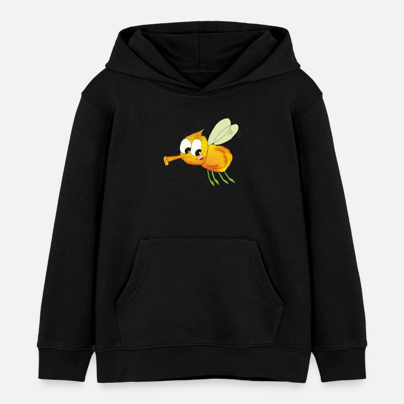 Buzz - Kinder Organic Hoodie Mini Cruiser von Stanley/Stella - Schwarz
